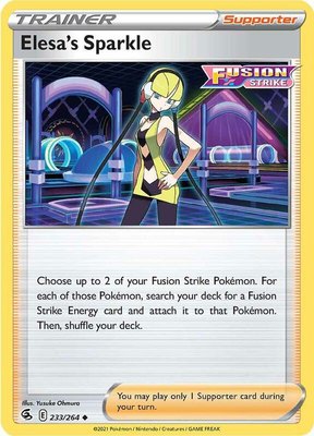 Elesa's Sparkle, Fusion Strike