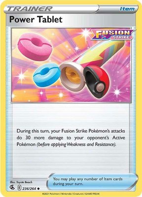 Power Tablet, Fusion Strike