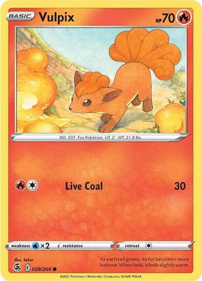 Vulpix (28), Fusion Strike
