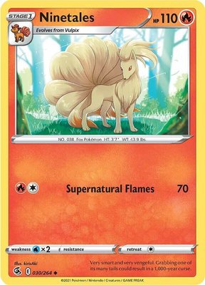 Ninetales (30), Fusion Strike