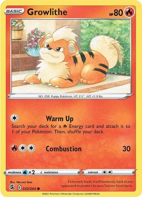 Growlithe, Fusion Strike