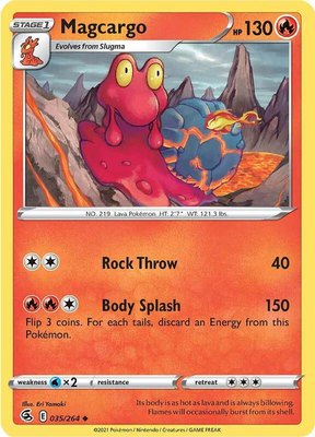 Magcargo, Fusion Strike