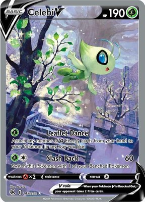 Celebi V (Alternate Full Art), Fusion Strike