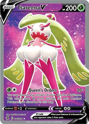 Tsareena V (Full Art), Fusion Strike