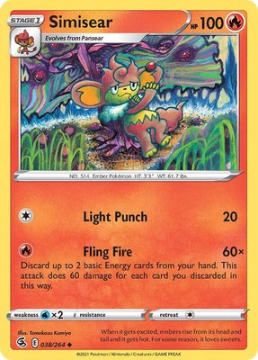 Simisear, Fusion Strike