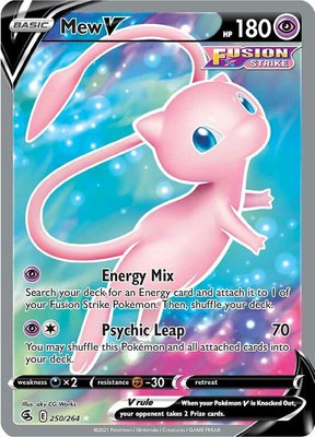 Mew V (Full Art), Fusion Strike