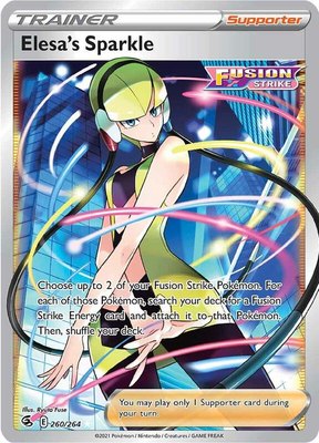 Elesa's Sparkle (Full Art), Fusion Strike