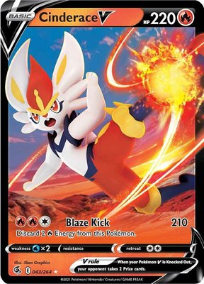 Cinderace V (43), Fusion Strike