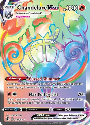 Chandelure VMAX (Secret), Fusion Strike