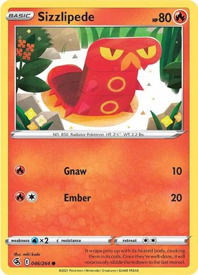 Sizzlipede (46), Fusion Strike