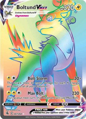 Boltund VMAX (Secret), Fusion Strike