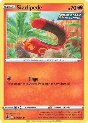 Sizzlipede (47), Fusion Strike