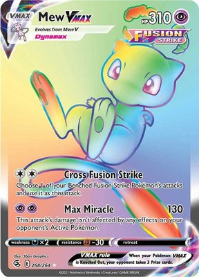 Mew VMAX (Secret), Fusion Strike