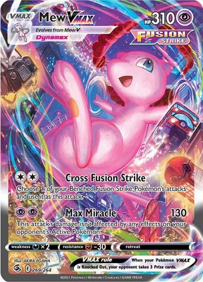 Mew VMAX (Alternate Art Secret), Fusion Strike