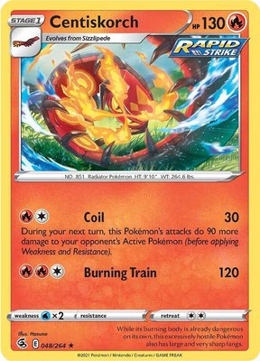 Centiskorch (48), Fusion Strike