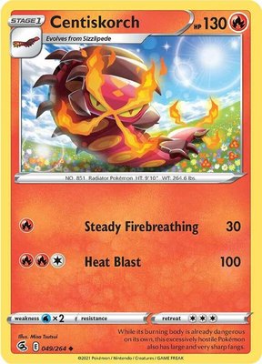 Centiskorch (49), Fusion Strike