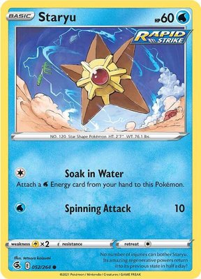 Staryu, Fusion Strike