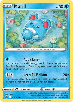 Marill, Fusion Strike
