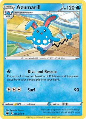 Azumarill, Fusion Strike