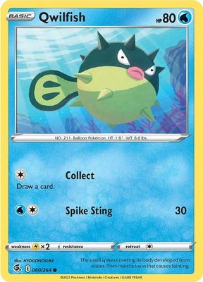 Qwilfish, Fusion Strike