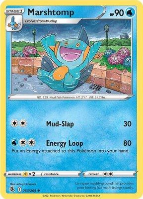 Marshtomp, Fusion Strike