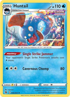 Huntail, Fusion Strike