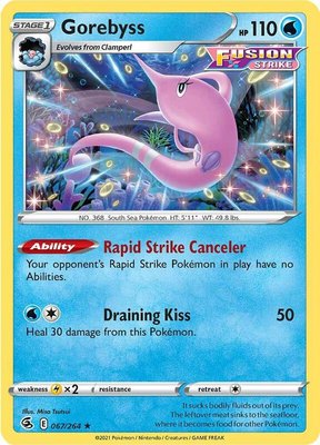 Gorebyss, Fusion Strike