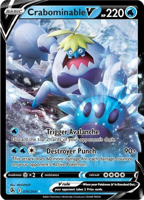 Crabominable V, Fusion Strike
