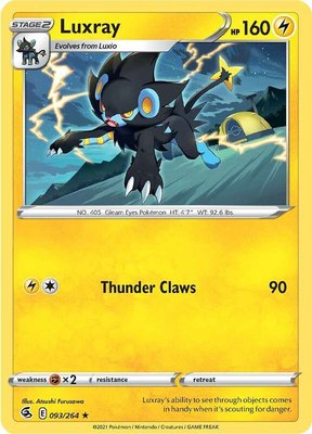 Luxray, Fusion Strike
