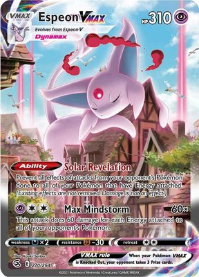 Espeon VMAX (Alternate Art Secret), Fusion Strike