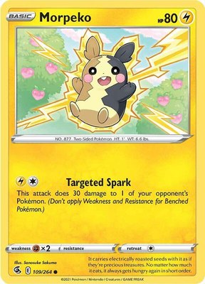 Morpeko (109), Fusion Strike