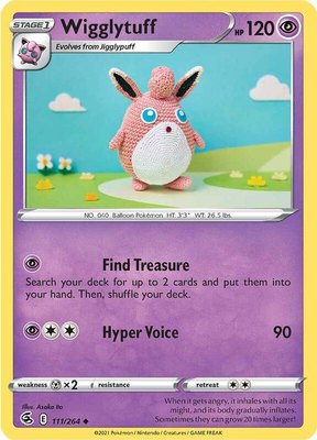 Wigglytuff, Fusion Strike
