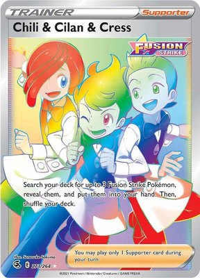 Chili & Cilan & Cress (Secret), Fusion Strike