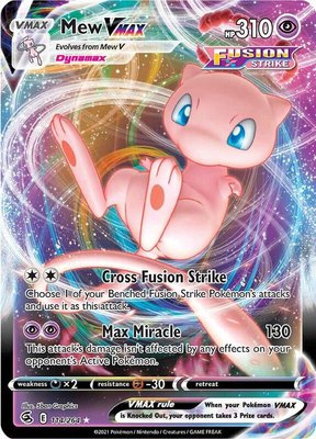 Mew VMAX, Fusion Strike