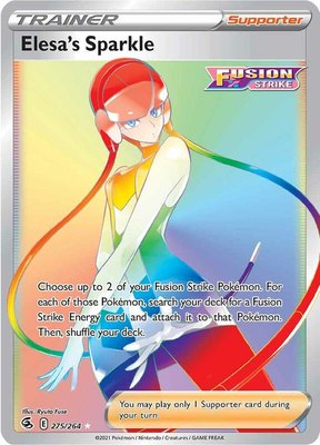 Elesa's Sparkle (Secret), Fusion Strike