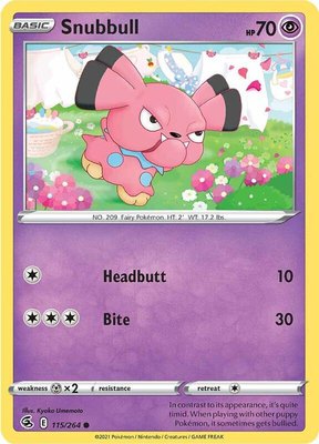 Snubbull, Fusion Strike