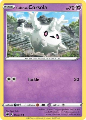 Galarian Corsola, Fusion Strike
