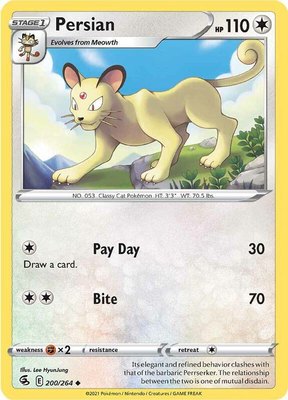 Persian, Fusion Strike