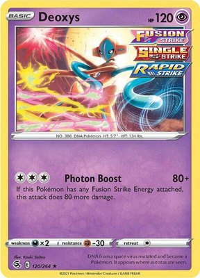 Deoxys, Fusion Strike