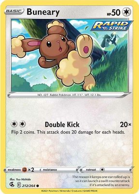 Buneary, Fusion Strike