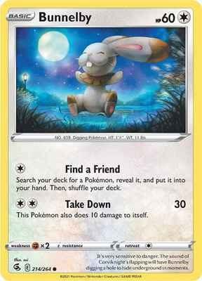 Bunnelby, Fusion Strike