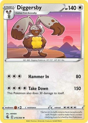 Diggersby, Fusion Strike
