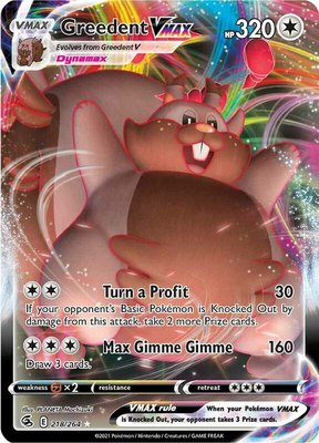 Greedent VMAX, Fusion Strike
