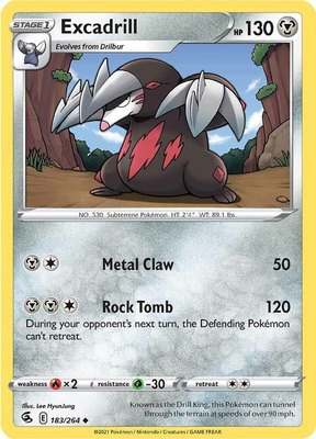 Excadrill, Fusion Strike