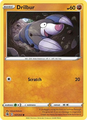 Drilbur, Fusion Strike