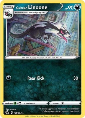 Galarian Linoone, Fusion Strike