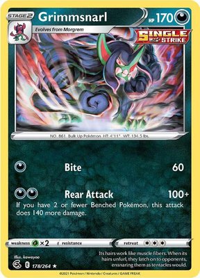 Grimmsnarl, Fusion Strike