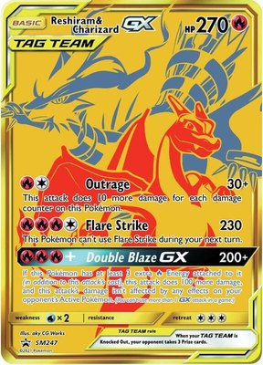Reshiram & Charizard GX, SM Promos
