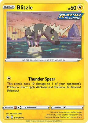 Blitzle, Sword & Shield Promo Cards