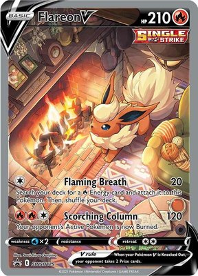 Flareon V, Sword & Shield Promo Cards